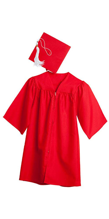 Jostens Graduation Cap And Gown Package Medium Red