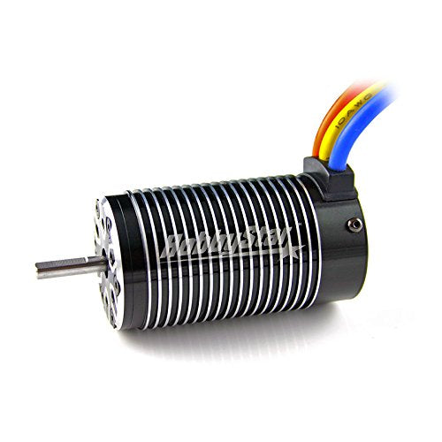 HobbyStar 4076 Brushless, Sensorless Motor, 4-Pole, 1550KV for 1/8 RC Truck