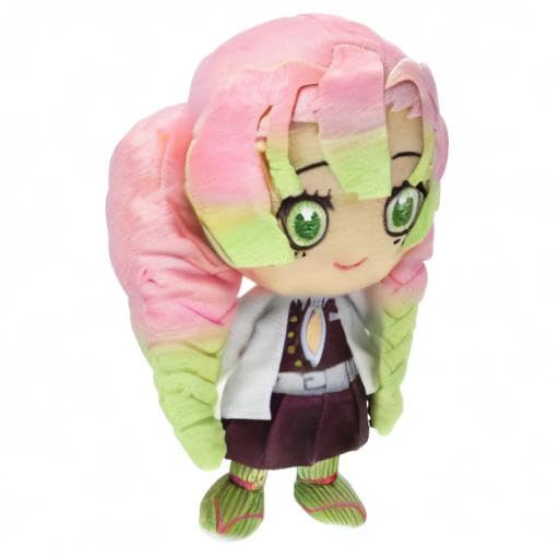 Bandai Demon Slayer Kimetsu No Yaiba Chibi Plush - Kanroji Mitsuri