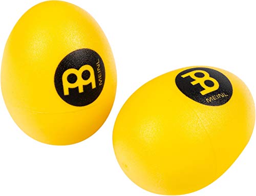 Meinl Percussion Es2-Y Set Of Two Plastic Egg Shakers, Yellow