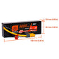 Spektrum 7.4V 5000mAh 2S 30C Smart LiPo G2 Hard Case: IC5, SPMX52S30H5