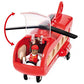 BRIO World 33886 - Cargo Helicopter - enhanced Wooden Train Toy | Safe and Durable | Compatible with All Sets | Fun for Toddlers and Kids | includes Figure and Accessories