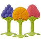 Award Winning Original Teethin Smart Ez Grip Fruit Teether By Innobaby - Sore Gum Relief For Front Teeth & Molars With Bpa Free 