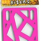 Krooked KROOKED RISERS Skateboard 1/8 in HOT PINK RISER PADS