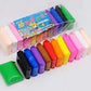 Yashasvi Bhava 12 Different Color Fluffy Foam Clay With Tools, Pack Of 12 (1 Piece Each Color) Super Light Diy Clay For Model Ai