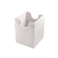 Squire 100+ Xl Convertible Deck Box | Card Storage Box With Removable Cover Clips | Holds 100 Double-Sleeved Cards In Extra Thick Inner Card Sleeves | White Color | Made By Gamegenic (Ggs20120Ml)