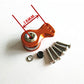 Aluminum Servo Saver 18mm for Stock Plastic 25T Output Gear Ajustable Hi-Torque Servo Arm Black