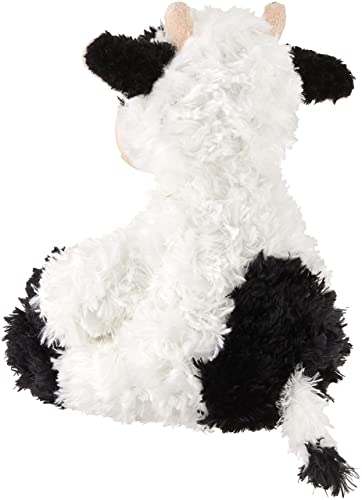 Aurora Cow Stuffed Animal - Snuggly Tubbie Wubbies - 11 Inch White Polyester Plush - Comforting Companion