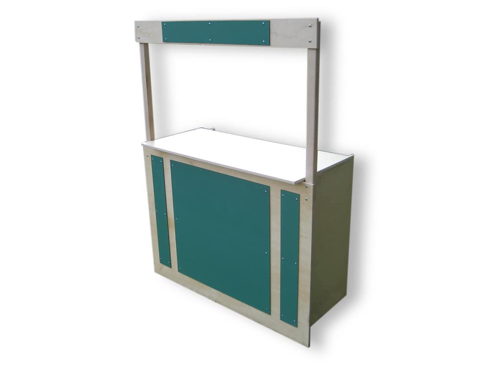 Beka Wooden Market/Lemonade Stand - Green Chalkboard, Wood Construction