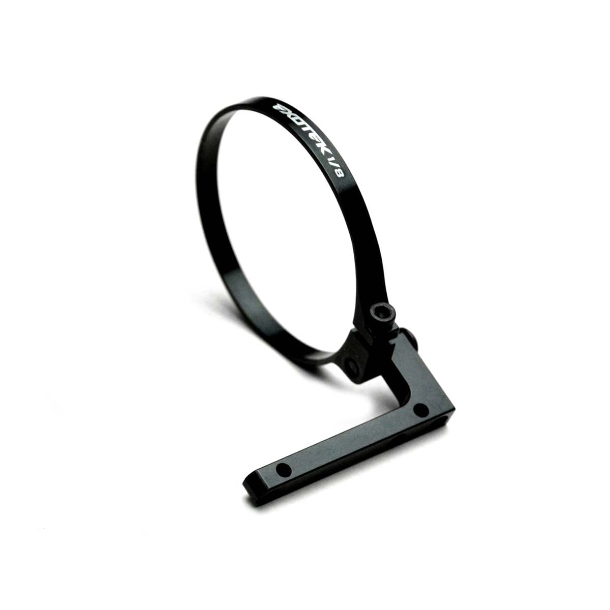 EXOTEK RACING LLC 1/8 Exo Fan Mount V2- Clamp On Set Black ETK1914BLK Electric Car/Truck Option Parts