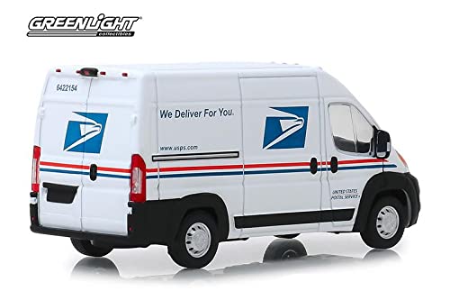 2018 Ram Promaster 2500 Cargo Van High Roof ''Mopar Custom Shop'' Blue And Black ''Route Runners'' Series 1 1/64 Diecast Model B