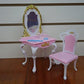 My Fancy Life Dollhouse Furniture Bed Room And Beauty Play Set