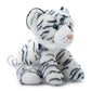The Petting Zoo Tiger Stuffed Animal, Gifts For Kids, Wild Onez Zoo Animals, White Tiger Plush Toy 9 Inches