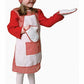 Red Gingham Girl Chef - Toddler T2