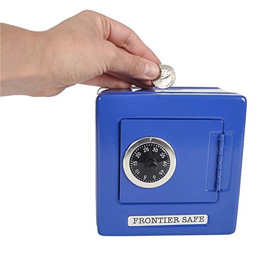 Rhode Island Novelty 6'' Frontier Combination Safe Bank
