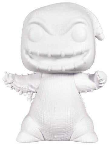 Funko Pop Vinyl Figure - The Nightmare Before Christmas Oogie Boogie DIY - Small - White - Model 889698579605