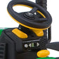 Peg Perego John Deere Ground Force Tractor - 12V Ride-On, Single Seat, Green/Yellow, Model IGOR0039, Durable Plastic Construction
