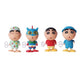 ?? Crayon Shinchan Manual Winding Figure 4P Set