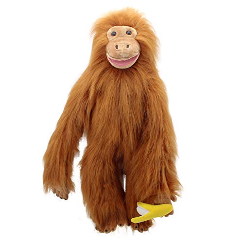 The Puppet Company Large Primates Orangutan Plush Toy - Cotton Fabric