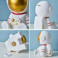 Gaolinci Astronaut Vinyl Figure, Children'S Piggy Bank, Drop-Resistant Coin Bank, Children'S Room Decoration