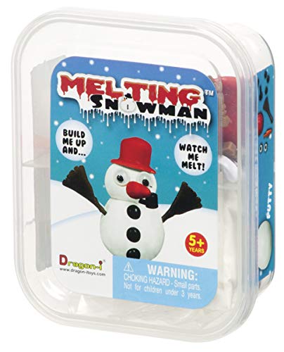 Toysmith Melting Snowman – Reusable Putty Slime Kit With Snowman Accessories – Build, Melt & Rebuild Fun – Desk Toy & Holiday Gift For Kids – Christmas Stocking Stuffer – Ages 5+