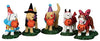 Lemax Spooky Town Trick Or Treating Dogs Set Of 5 # 52301