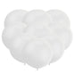 24Pcs 18 Inch Big White Balloons Latex Round Balloons Giant White Balloon Jumbo Thick Balloons For Photo Shoot Birthday Wedding Party New Year'S Day Christmas Decorations