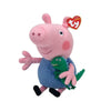 Ty Beanie Babies George the Pig - 8 Multicolor Plush Toy by Ty, Collectible Stuffed Animal