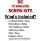 RCScrewZ Stainless Steel Screw Kit tra089 Compatible with Traxxas Maxx 1/10th Monster 89076-4
