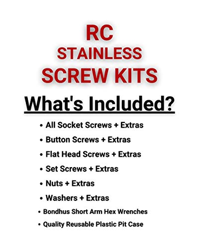 RCScrewZ Stainless Steel Screw Kit tra089 Compatible with Traxxas Maxx 1/10th Monster 89076-4