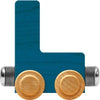 Maple Landmark Nametrains Bright Letter Car L - Made In Usa (Blue)