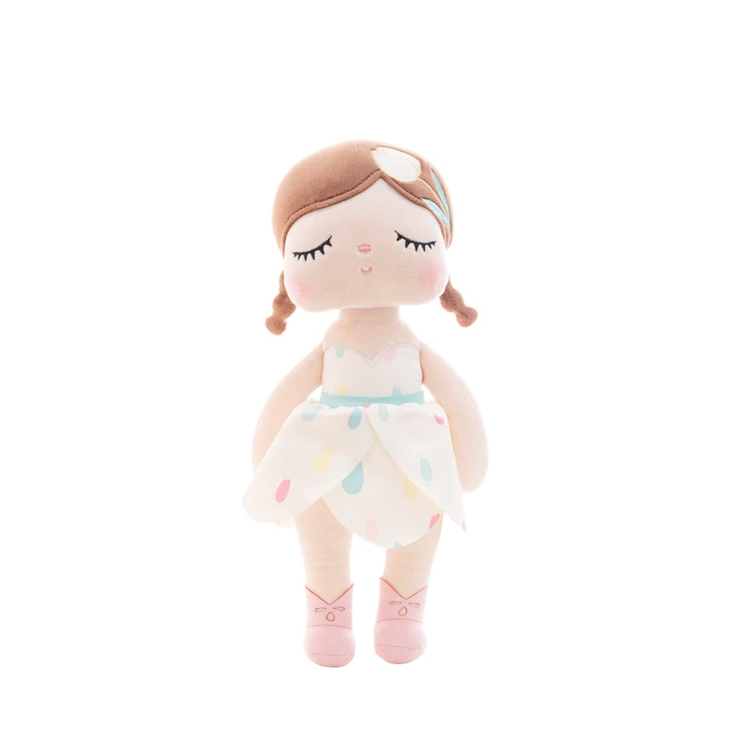 Gesuche 13 limited availability New MeToo Princess Doll  Cute Flower Fairy Plush Doll  Soft Dolls Baby Doll Girl Gifts  Non-Toxic Soft Skin-Friendly PP Cotton Plush Stuffed Angela Doll (Tulips)