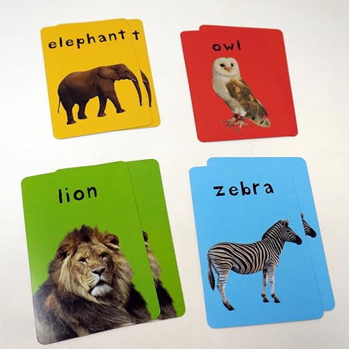 Briarpatch, First 100 Animals Matching Card Game, Based On Board Books By Roger Priddy, Preschool Learning For Kids