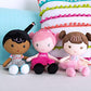 Baby Starters Plush Snuggle Buddy Black Baby Doll, Willow, Darker Complexion, 11 Inch