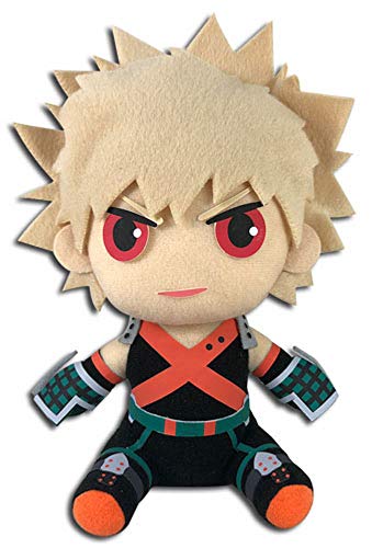 Great Eastern Entertainment My Hero Academia S2- Bakugo Hero Costume Sitting Plush 8' H