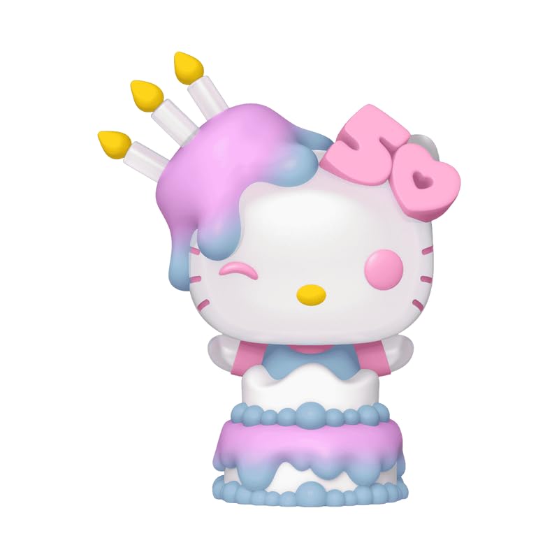 Funko Pop! Hello Kitty 50Th Anniversary Set Of 2 - Hello Kitty In Cake And Hello Kitty W/Balloons