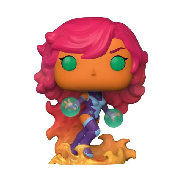 Funko POP! Heroes Starfire #438 Vinyl Figure - Multicolor, Summer Convention 2022 Limited Edition