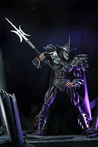 NECA Teenage Mutant Ninja Turtles 7" Super Shredder Action Figure - One Size, As Shown, Model 54181