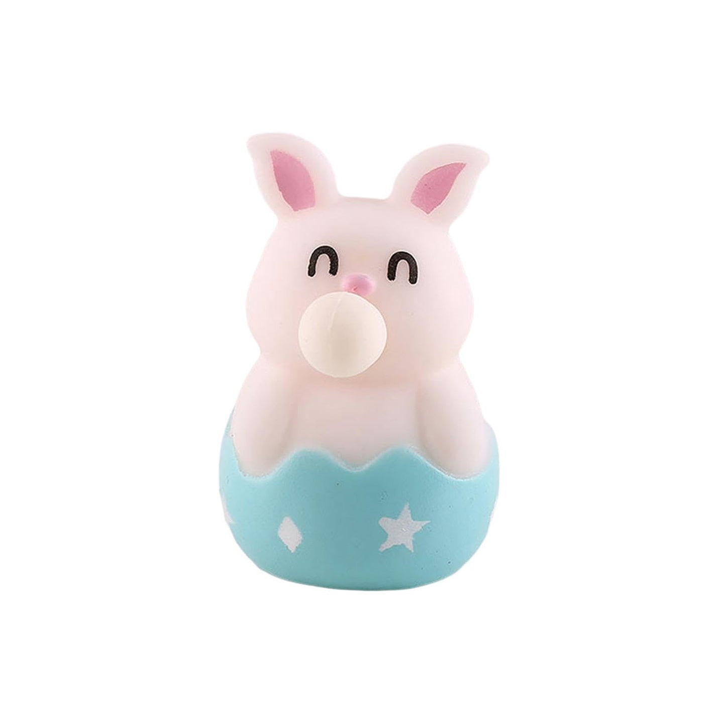 Ilsmysutra Spit Bubble Relaxing Toy Portable Lovely Sensory Toy For Kids Children Teens Blue Rabbit