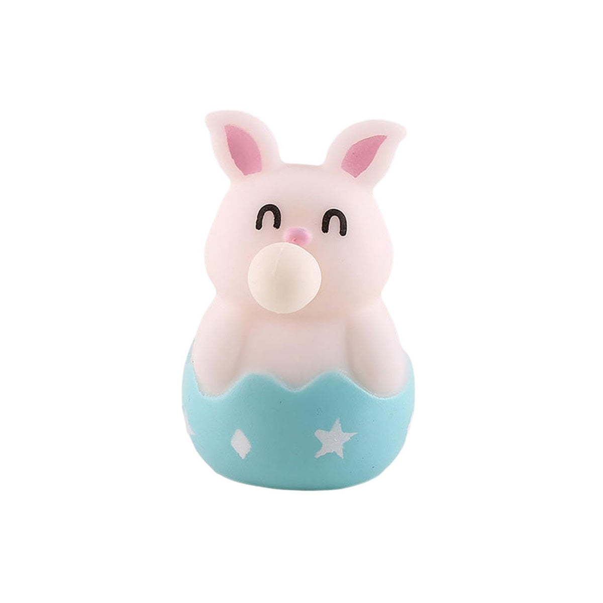 Ilsmysutra Spit Bubble Relaxing Toy Portable Lovely Sensory Toy For Kids Children Teens Blue Rabbit