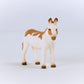 Schleich Farm World American Spotted Donkey Animal Figurine - Highly Detailed And Durable Farm Animal Toy, Fun And Educational Play For Boys And Girls, Gift For Kids Ages 3+, Multicolor, 2.5 Inch