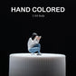 kivcmds Painted Figure 1:64 Scale Mini Model Trains Architectural Plastic People Figures Squatting Photography Girl Figure Model