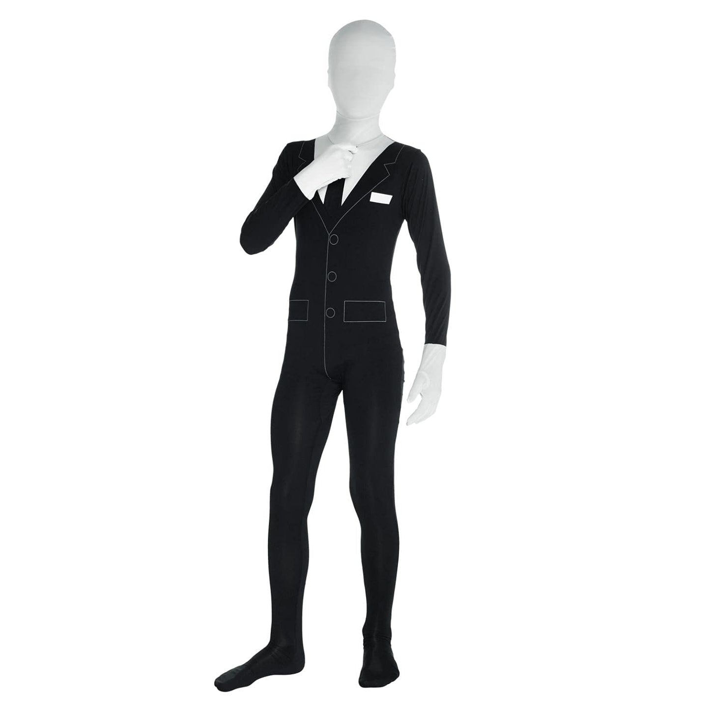 Morphsuits Slender Man Kids Morphsuit Costume - size Large 46-5 (137cm-152cm) (KPSML)