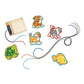 Melissa & Doug Lace And Trace Activity Set: Pets - 5 Wooden Panels And 5 Matching Laces - Lacing Toys For Toddlers, Fine Motor S
