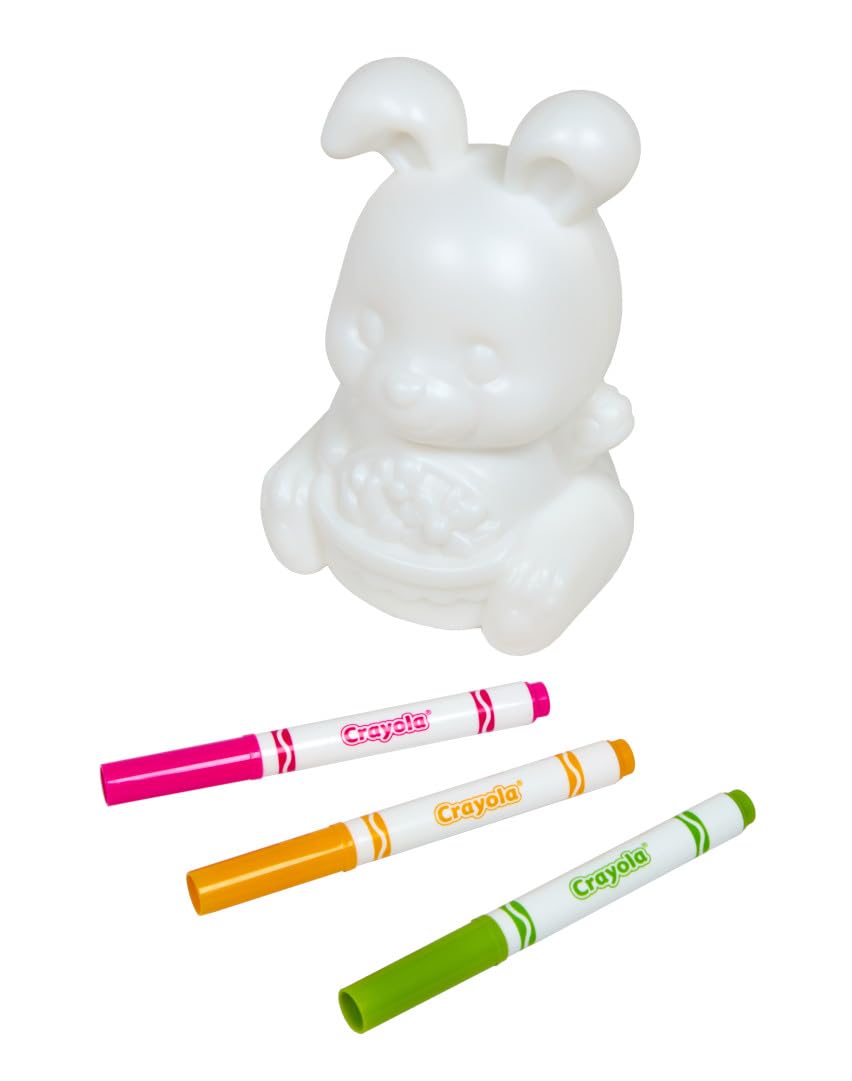 Crayola Light-Ups - Easter Bunny, Light Up Toy Bunny, Reusable Coloring Toy, Easter Decor, Easter Crafts & Basket Stuffers, Bunn
