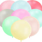 30Pcs Pastel Balloons 18 Inch Large Pastel Balloons Big Round Pastel Jumbo Latex Balloons For Easter Birthday Wedding Baby Shower Decorations