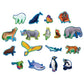 Endangered Species Around The World 80 Piece Geography Puzzle