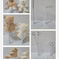 Kinnex Collections Since 1997 12'' Quince Anos Last Doll Teddy Bear With Dress (Centerpiece) ~ Arc09832-30 (Rose Gold)