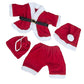 Santa Claus Outfit Fits Most 14'' - 18'' Build-A-Bear And Make Your Own Stuffed Animals