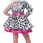 California Costumes L.O.L Surprise! Diva, Child Costume, X-Small, White/Black/Pink (3022-102)
